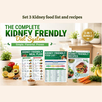 Kidney-Friendly Food Chart & Meal Plan